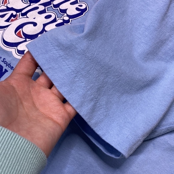 Vintage Screen Stars Best Soybean Expo Des Moines, Iowa Blue Tshirt Large 1989 - Picture 6 of 8